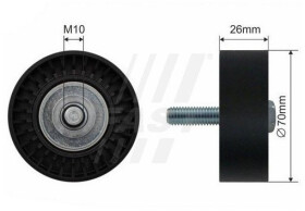 Обвідний ролик поліклинового ременя Fast ft44530
