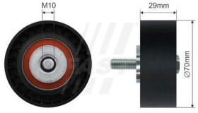 Обводной ролик поликлинового ремня Fast FT44575