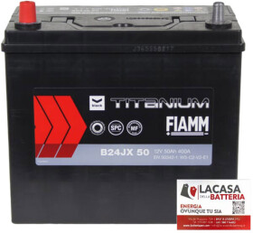 Аккумулятор Fiamm 6 CT-50-L Titanium Black B24JX50