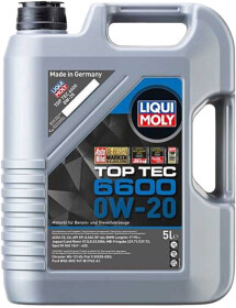 Моторное масло Liqui Moly Top Tec 6600 0W-20 синтетическое
