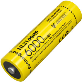 Акумуляторна батарейка Nitecore NL2160HP 6-1522_HP 6000 mAh 1 шт