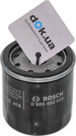 Масляный фильтр Bosch 0 986 452 028