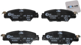 Тормозные колодки ATE 13046056952