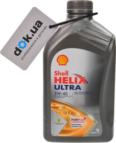 Моторное масло Shell Helix Ultra 5W-40 синтетическое