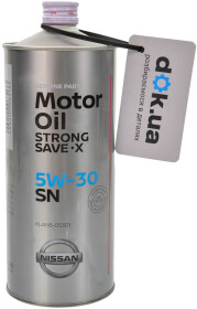 Моторна олива Nissan Strong Save X 5W-30 синтетична