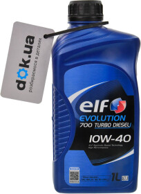 Моторное масло Elf Evolution 700 Turbo Diesel 10W-40 полусинтетическое