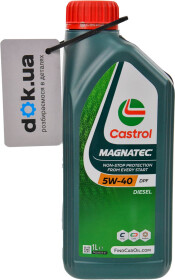 Моторное масло Castrol Magnatec Diesel DPF 5W-40 синтетическое