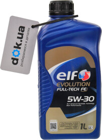 Моторное масло Elf Evolution Full-Tech FE 5W-30 синтетическое