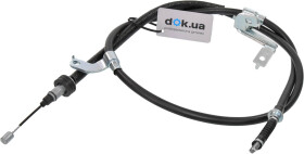 Трос ручного гальма Febest 12100sbdiscrh