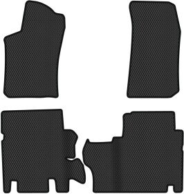 Комплект килимків EVAtech FD11783PBR4RBB чорний без логотипа