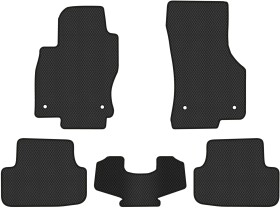 Комплект килимків EVAtech VW11076CM5AV4RBB чорний без логотипа