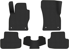 Комплект килимків EVAtech VW11076CN5AV4RBB чорний без логотипа