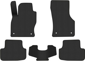 Комплект килимків EVAtech VW11076CR5AV4RBB чорний без логотипа