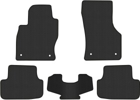Комплект килимків EVAtech VW11076CS5AV4RBB чорний без логотипа