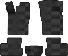 Комплект килимків EVAtech DO31065C5RBB чорний без логотипа