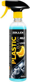 Поліроль для салону Zollex Plastic Polish Lemon 500 мл