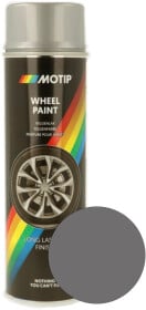 Аерозольна фарба Motip Wheel Paint Steel RAL 9006 глянсова термостійка 500 мл