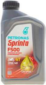 Моторное масло 4T Petronas Sprinta F500 10W-40 полусинтетическое
