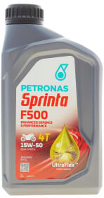 Моторное масло 4T Petronas Sprinta F500 15W-50 полусинтетическое