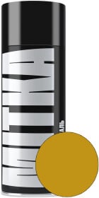 Аэрозольная краска Mitka Универсальная золотая матовая термостойкая 400 мл