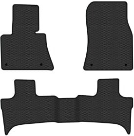 Комплект килимків EVAtech BM12222ZB3BW4RBB чорний без логотипа