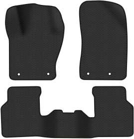 Комплект килимків EVAtech JP12618ZD3OU4RBB чорний без логотипа