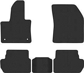 Комплект килимків EVAtech PT12350CBP5AV2RBB чорний без логотипа