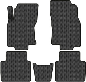 Комплект килимків EVAtech NS12423C5LA4SBB чорний без логотипа