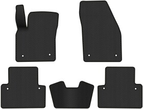 Комплект килимків EVAtech VV1903CV5VL8RBB чорний без логотипа