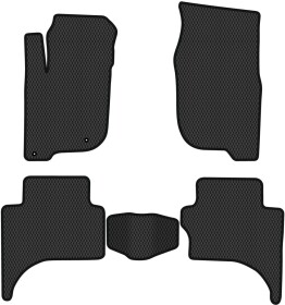Комплект килимків EVAtech MT22961C5LA2RBB чорний без логотипа