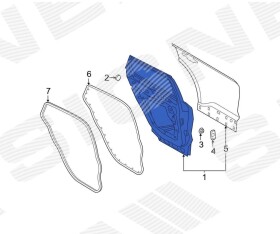 Дверь Signeda pfd80015gr