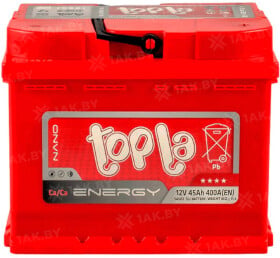 Аккумулятор Topla 6 CT-45-R Energy 108845
