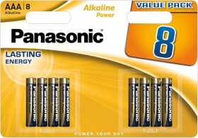 Батарейка Panasonic Alkaline Power LR03APB/8BW AAA (мізинчикова) 1,5 V 8 шт