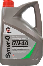 Comma Syner-G 5W-40 (4 л) моторна олива