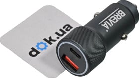 USB зарядка в авто Brevia ePower Dual Grip Metal 46048GCUG