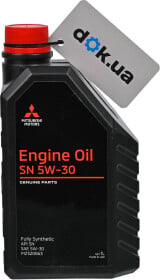 Моторное масло Mitsubishi Engine Oil SN 5W-30 синтетическое