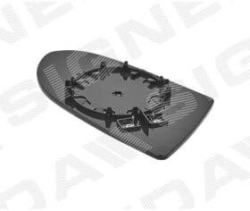 sopm1014elq Signeda Скло зовнішнього дзеркала для Opel Zafira