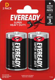 Батарейка Energizer Eveready Super Heavy Duty LR20EVSHD-2B D 1,5 V 2 шт