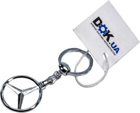 Брелок AutoTechteile с логотипом Mercedes-Benz серый MB1