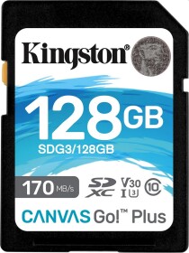 Карта памяти Kingston Canvas Go! Plus SDXC 128 ГБ
