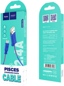 Кабель Hoco X24 X24TYPECBLUE USB - USB type-C 1 м