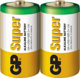 Батарейка GP Super Alkaline 13AS2 D 1,5 V 2 шт