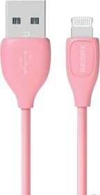 Кабель Remax Lesu RC-050IPINK USB - Apple Lightning 1 м