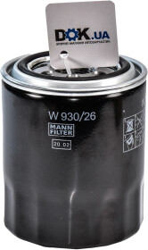Масляный фильтр Mann W 930/26