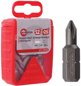 Набор бит Intertool VT-5942 25 шт.