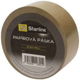 Скотч Starline PL021 бумажная 50 мм Х 50 м