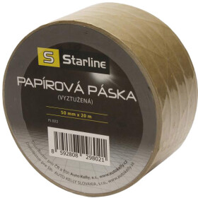 Армированный скотч Starline PL022 бумажная 50 мм х 20 м