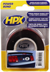 Двосторонній скотч HPX HSA025 акрилова 19 мм x 2 м