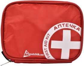 Аптечка автомобильная Poputchik DIN 13164 (Евростандарт) в мягком чехле k00005226