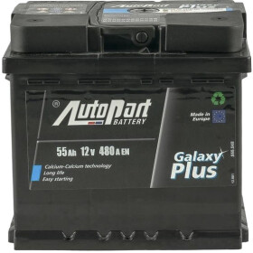 Акумулятор AutoParts 6 CT-55-R Galaxy Plus ARL055P00